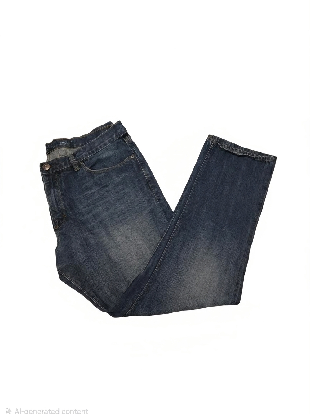 GAP Men's Dark Blue Straight-Leg Jeans Size 40 × 32